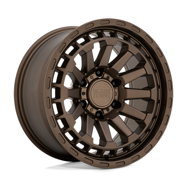 Black Rhino Hard Alloys Raid 20x9.5 6x139.7 M-BRNZ - 2095RAD-86140Z12