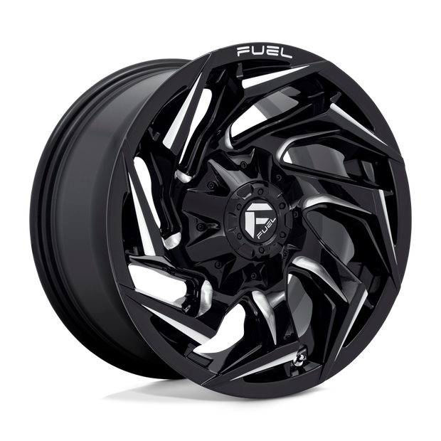 Fuel 1PC D753 Reaction 17x9 5x114.3/5x127 GL-BLK-MIL - D75317902645