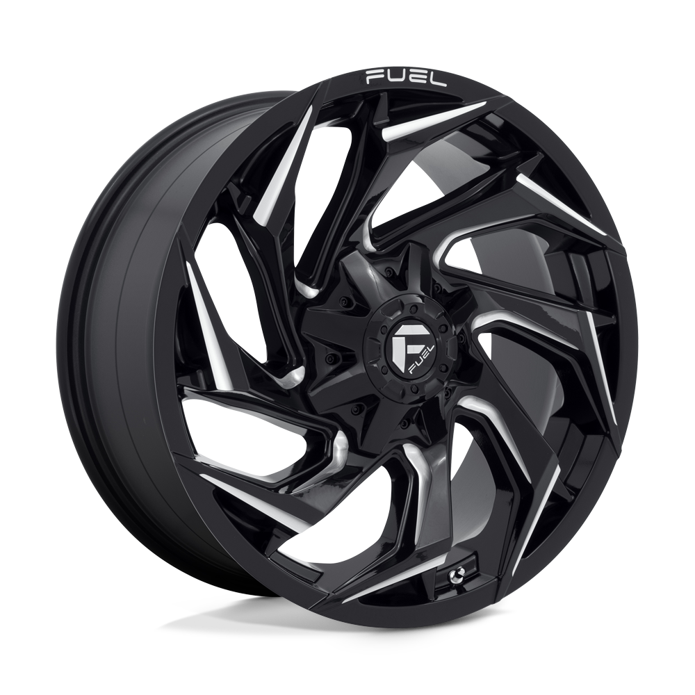 Fuel 1PC D753 Reaction 20x9 8x170 GL-BLK-MIL - D75320901757
