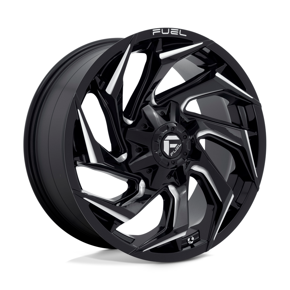 Fuel 1PC D753 Reaction 20x9 8x170 GL-BLK-MIL - D75320901757