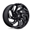 Fuel 1PC D753 Reaction 20x9 8x165.1 GL-BLK-MIL - D75320908257