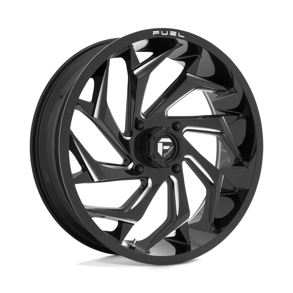 Fuel UTV D753 Reaction UTV 18x7 4x137 GL-BLK-MIL - D7531870A644