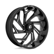 Fuel UTV D753 Reaction UTV 20x7 4x156 GL-BLK-MIL - D7532070A544