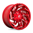 Fuel 1PC D754 Reaction 22x10 8x165.1 GL-RED-MIL - D75422008247