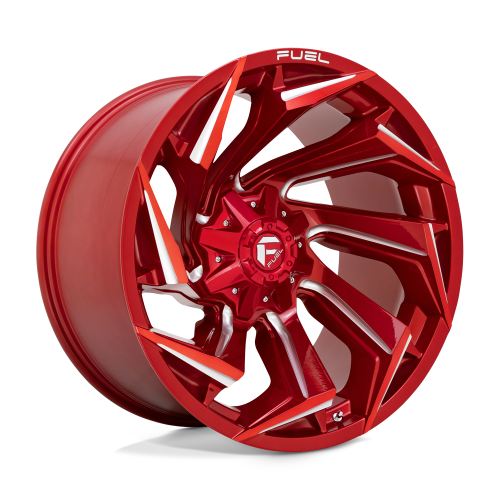 Fuel 1PC D754 Reaction 22x12 8x170 GL-RED-MIL - D75422201747
