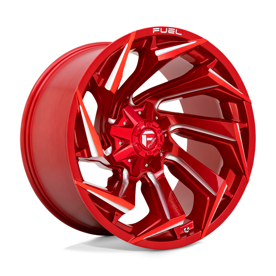 Fuel 1PC D754 Reaction 22x12 8x170 GL-RED-MIL - D75422201747