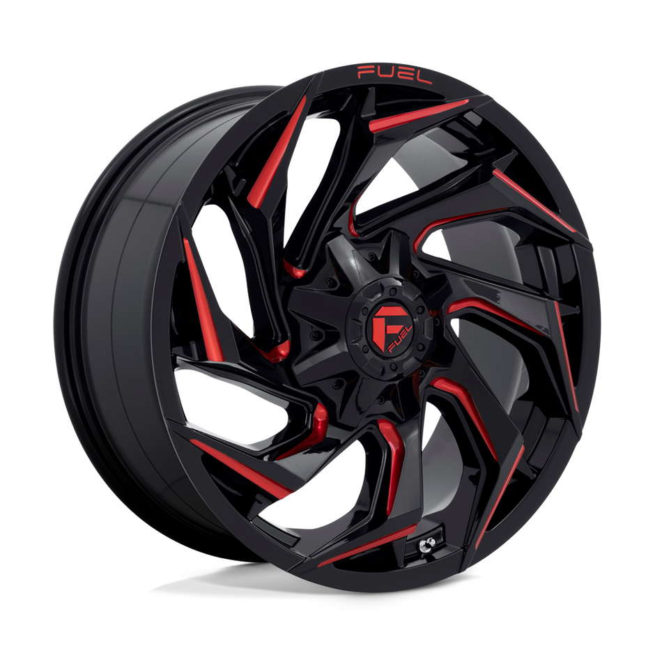 Fuel 1PC D755 Reaction 20x9 8x180 GL-BLK-MIL-RTTC - D75520901857