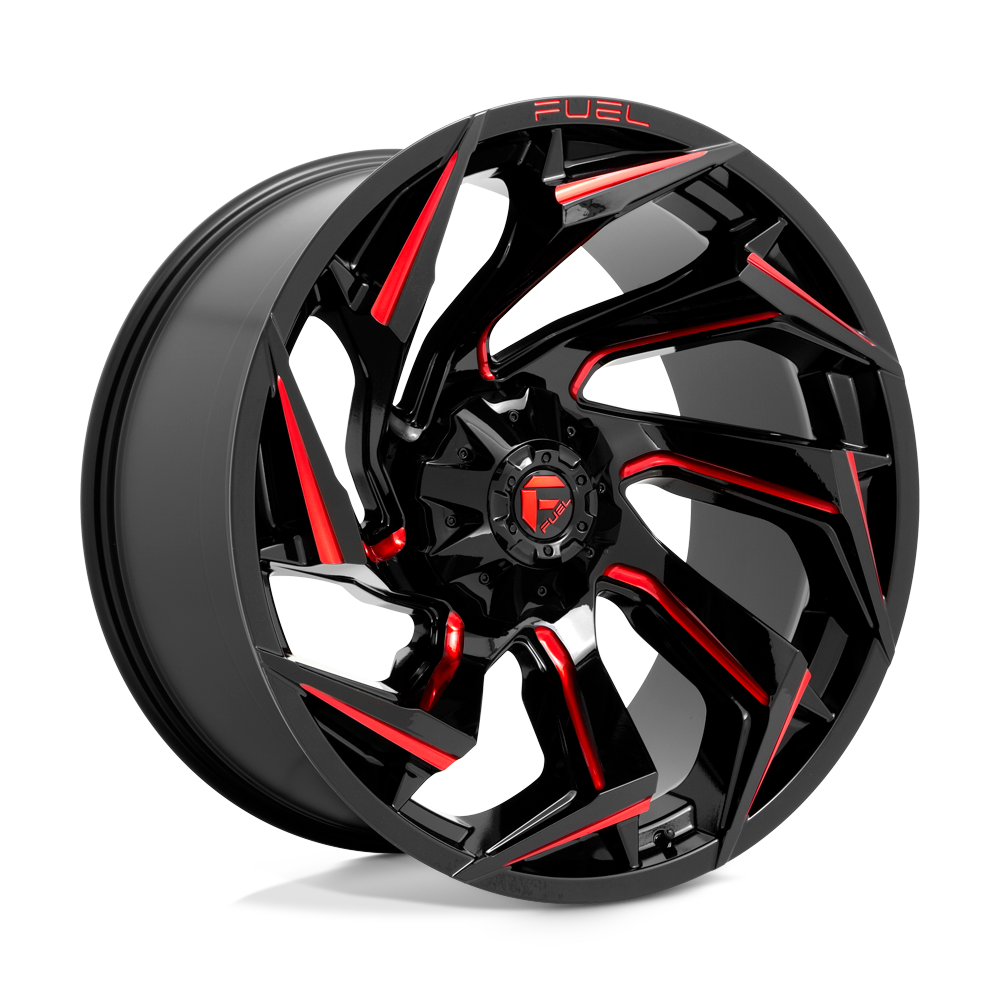 Fuel 1PC D755 Reaction 24x12 8x170 GL-BLK-MIL-RTTC - D75524201747