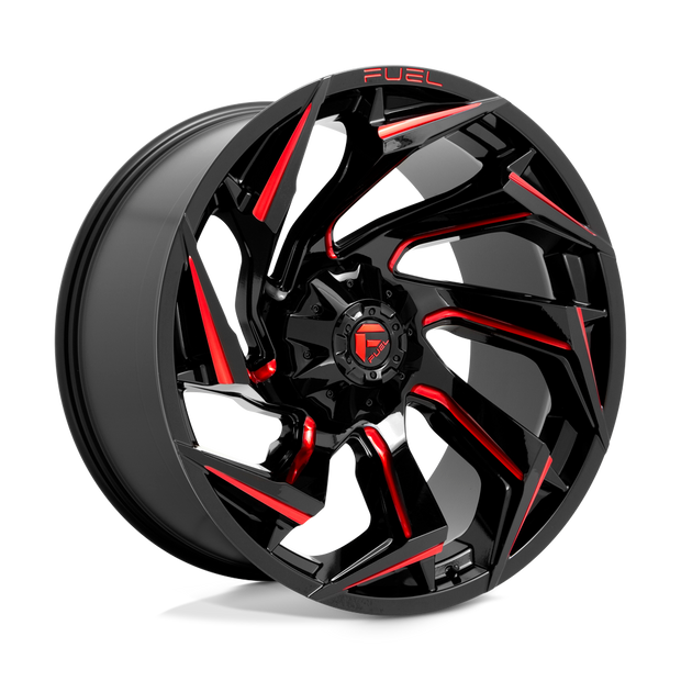 Fuel 1PC D755 Reaction 24x12 8x170 GL-BLK-MIL-RTTC - D75524201747