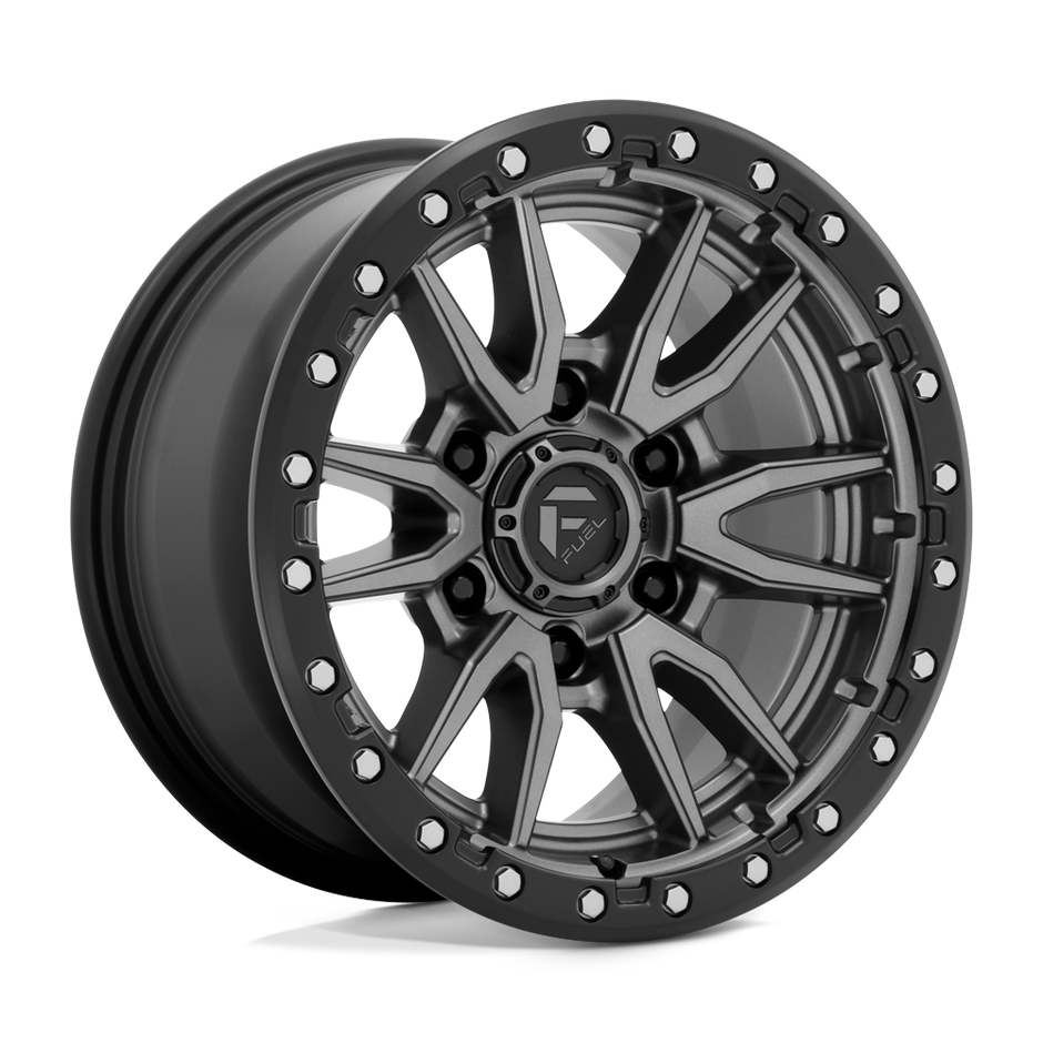 Fuel 1PC D680 Rebel 16x8 6x139.7 MT-GNMTL-BBR - D68016808445