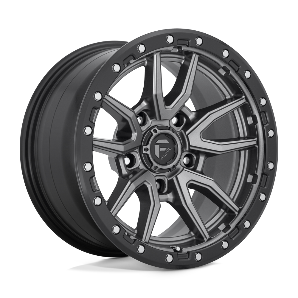 Fuel 1PC D680 Rebel 17x9 5x127 MT-GNMTL-BBR - D68017907545