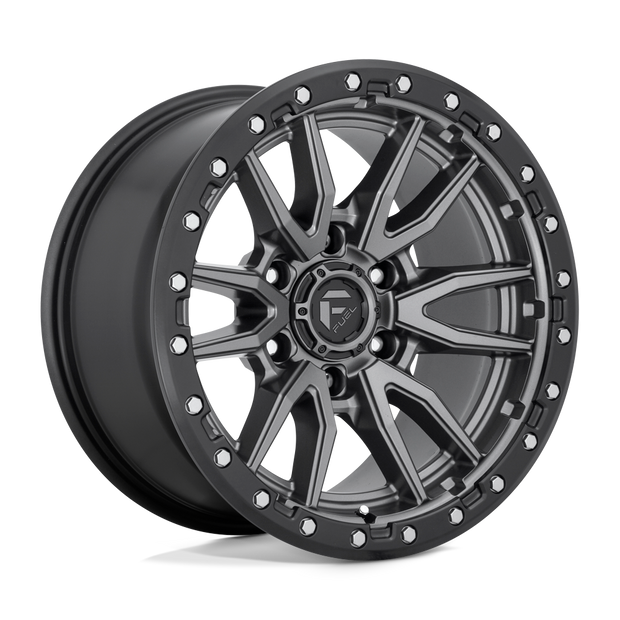 Fuel 1PC D680 Rebel 20x9 6x139.7 MT-GNMTL-BBR - D68020908450