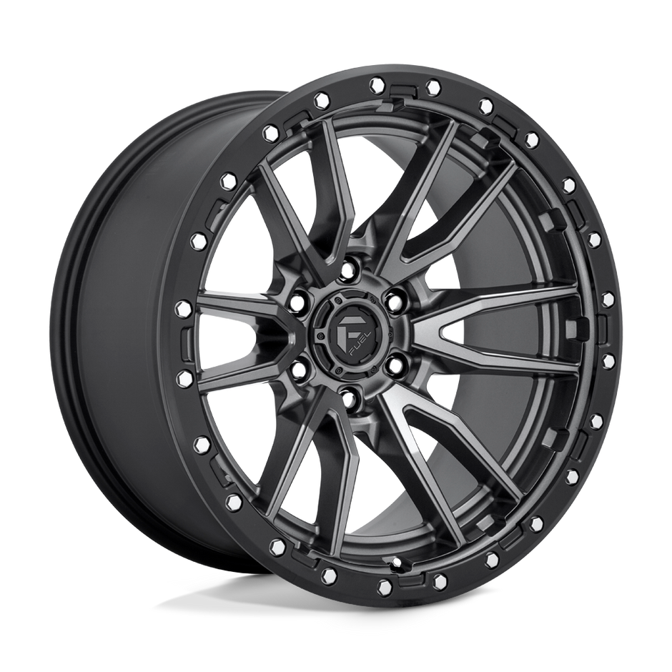 Fuel 1PC D680 Rebel 20x10 6x135 MT-GNMTL-BBR - D68020008947