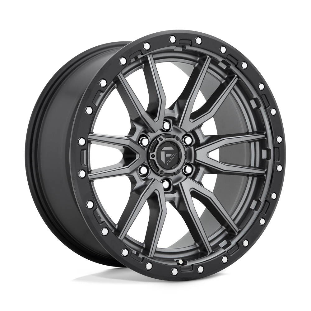 Fuel 1PC D680 Rebel 20x9 6x139.7 MT-GNMTL-BBR - D68020908457