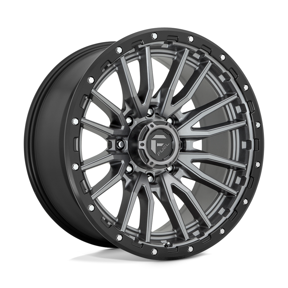 Fuel 1PC D680 Rebel 22x10 8x165.1 MT-GNMTL-BBR - D68022008247