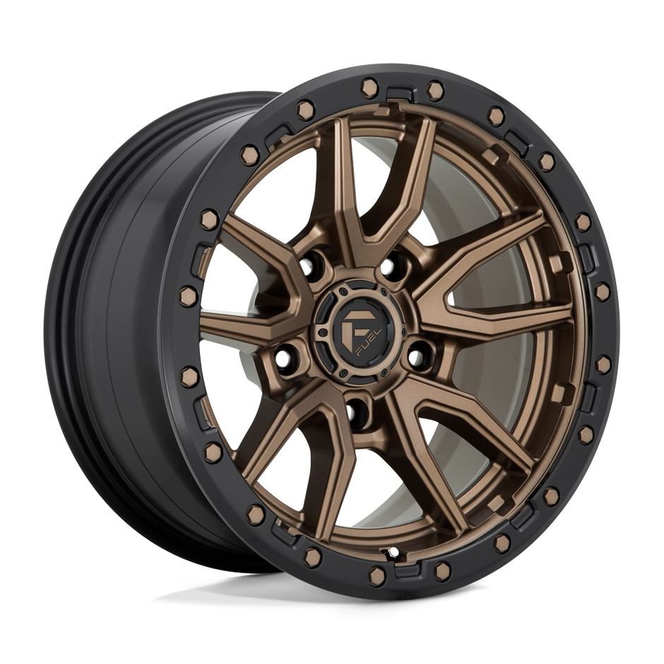 Fuel 1PC D681 Rebel 17x9 5x127 MT-BRNZ-BBR - D68117907545