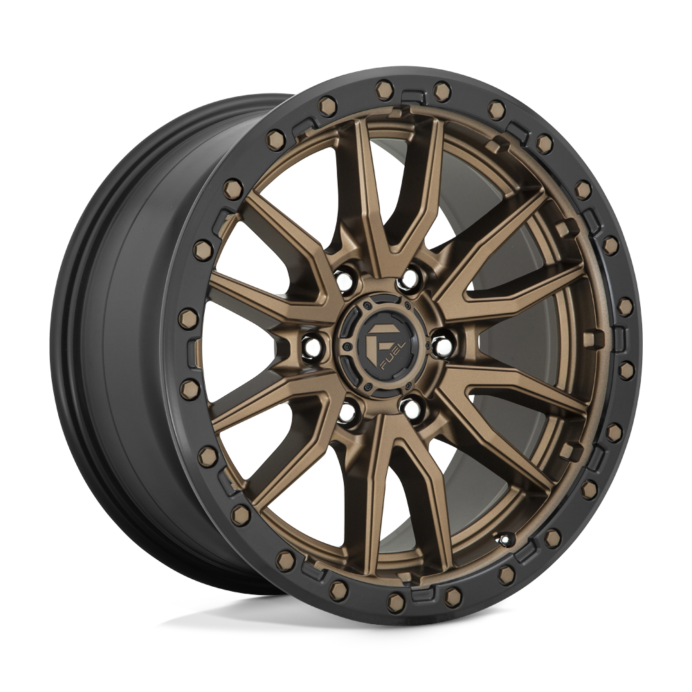 Fuel 1PC D681 Rebel 20x9 8x165.1 MT-BRNZ-BBR - D68120908250