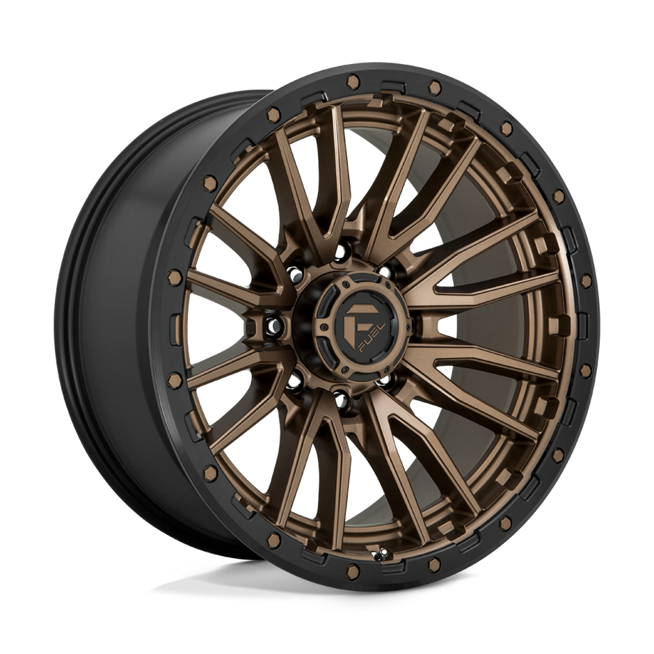 Fuel 1PC D681 Rebel 22x10 8x180 MT-BRNZ-BBR - D68122001847