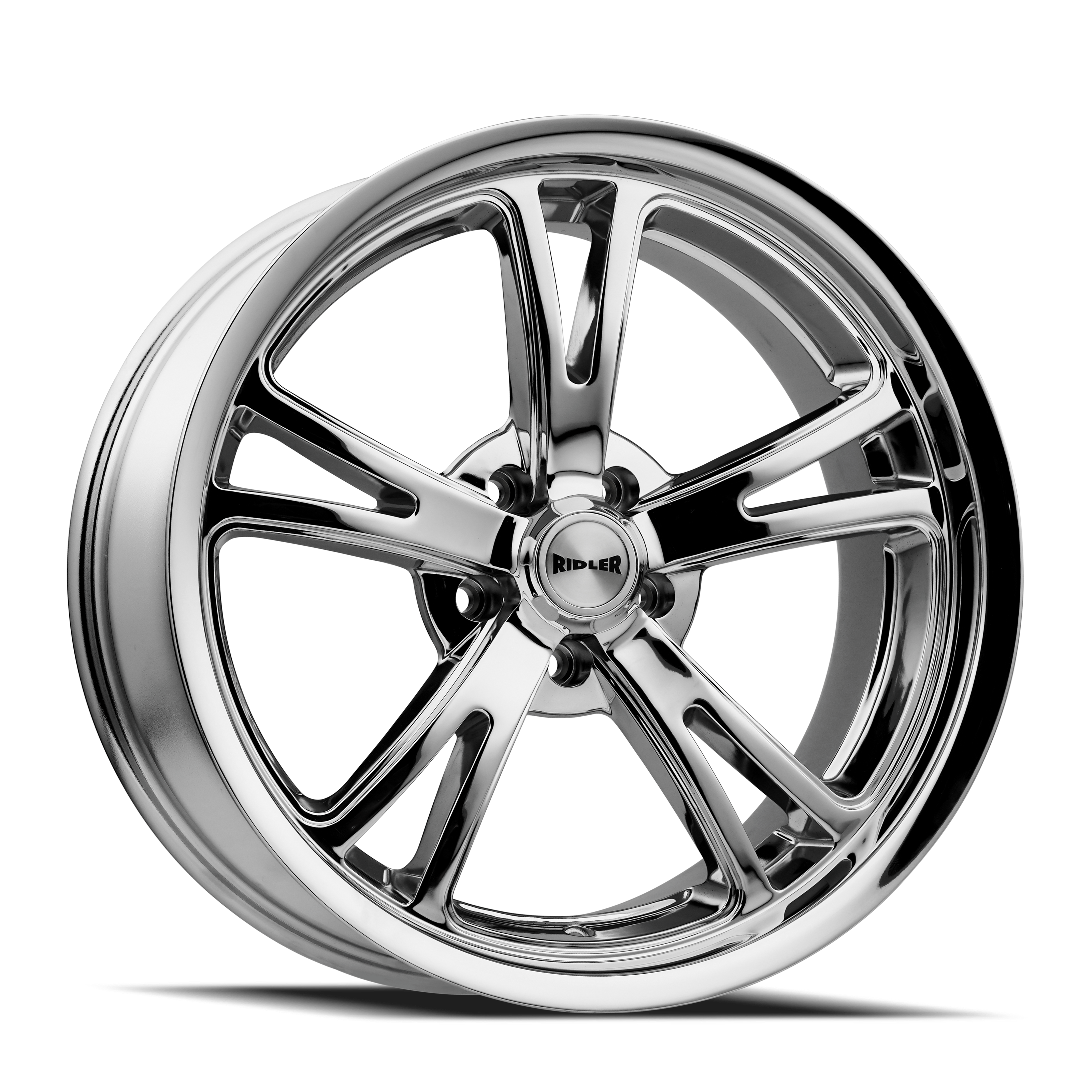 Ridler 606 Chrome 18x9.5 5-127 0mm 83.82mm - 606-8973C