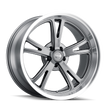 RIDLER TYPE 606 GREY W/ MILLED SPOKES & DIAMOND LIP 20X8.5 5-120.65 0MM 83.82MM