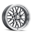RIDLER TYPE 607 GREY W/MACHINED LIP 18X9.5 5-120.65 6MM 83.82MM
