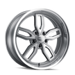 RIDLER 608 608 GREY W/ MILLED SPOKES & DIAMOND LIP 18X8 5-127 0MM 78.3MM