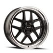 RIDLER 610 610 MATTE BLACK/POLISHED LIP 20X10 5-114.3 0MM 83.82MM