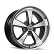 RIDLER 652 652 GLOSS BLACK WITH DIAMOND CUT FACE & LIP 18X8 5-139.7 0MM 108.1MM