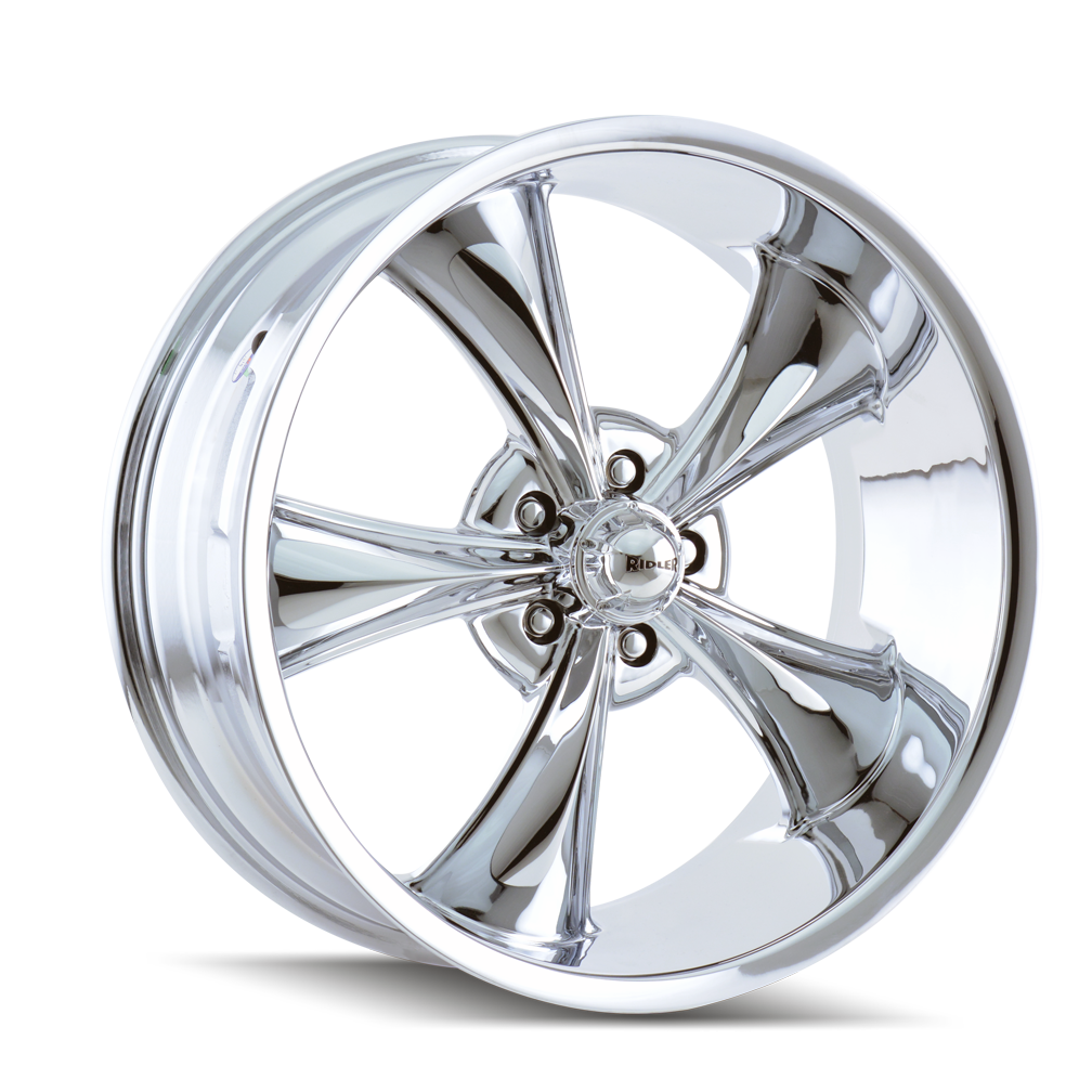 RIDLER TYPE 695 CHROME 18X9.5 5-127 6MM 83.82MM