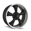 RIDLER TYPE 695 MATTE BLACK/MACHINED LIP 20X10 5-127 0MM 83.82MM