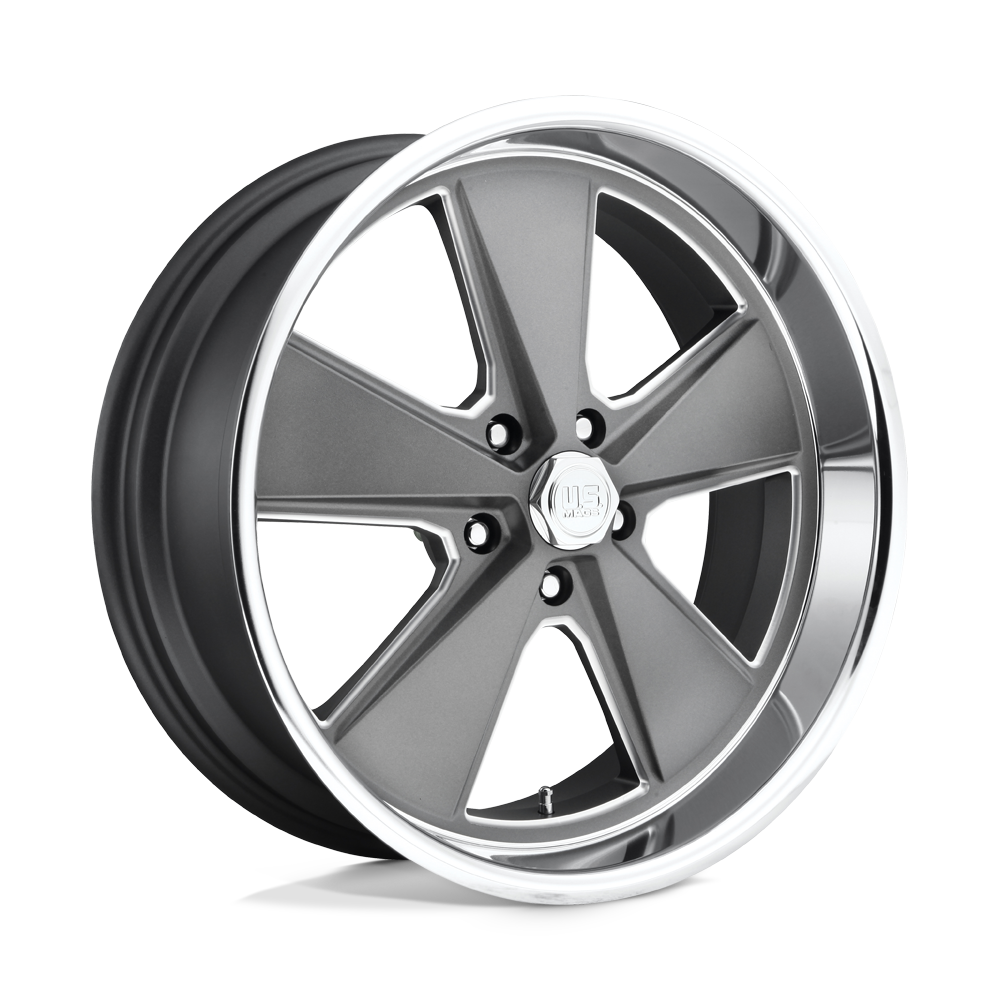 US Mag 1PC U120 Roadster 18x8 5x120.65 MT-GNMTL-MACH - U12018806145