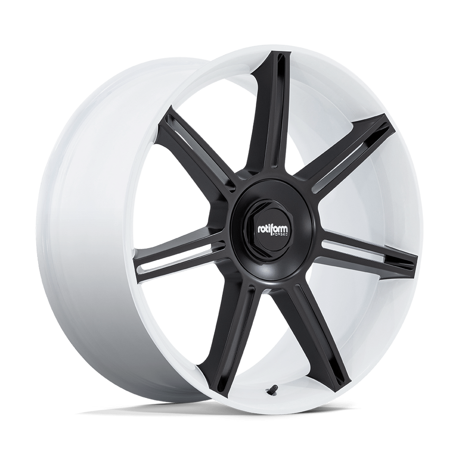 Rotiform Fra 22x12 5x130 WHT M-BLK-SPK - R908221263+60