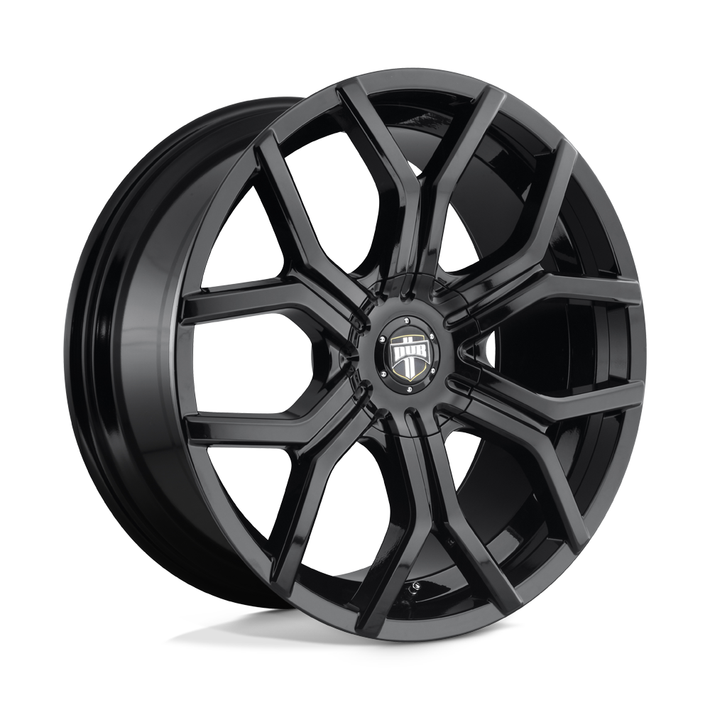 DUB 1PC S208 Royalty 22x9.5 6x135/6x139.7 GL-BLK - S208229597+30
