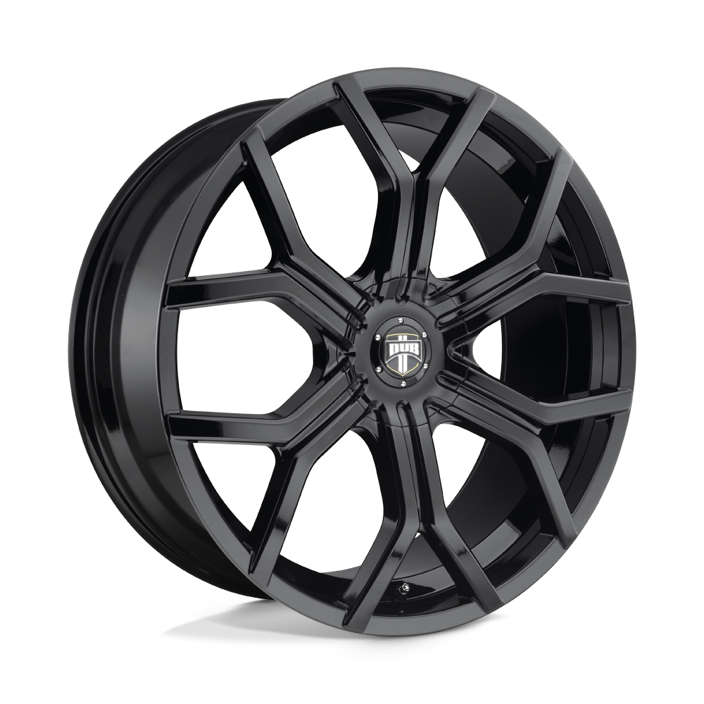 DUB 1PC S208 Royalty 24x9.5 6x135/6x139.7 GL-BLK - S208249597+30