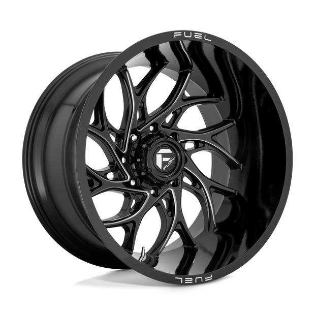 Fuel 1PC D741 Runner 20x10 5x139.7 GL-BLK-MIL - D7412000B447