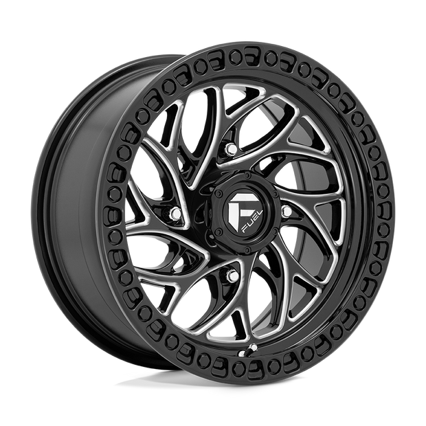 Fuel UTV D741 Runner UTV 24x7 4x156 GL-BLK-MIL - D7412470A544