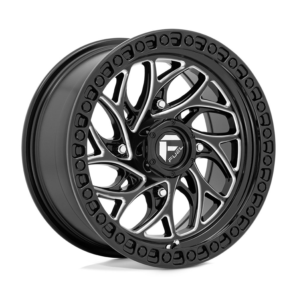 Fuel UTV D741 Runner UTV 15x7 4x137 GL-BLK-MIL - D7411570A643