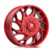 Fuel 1PC D742 Runner 20x8.25 8x165.1 GL-RED-MIL - D74220828D