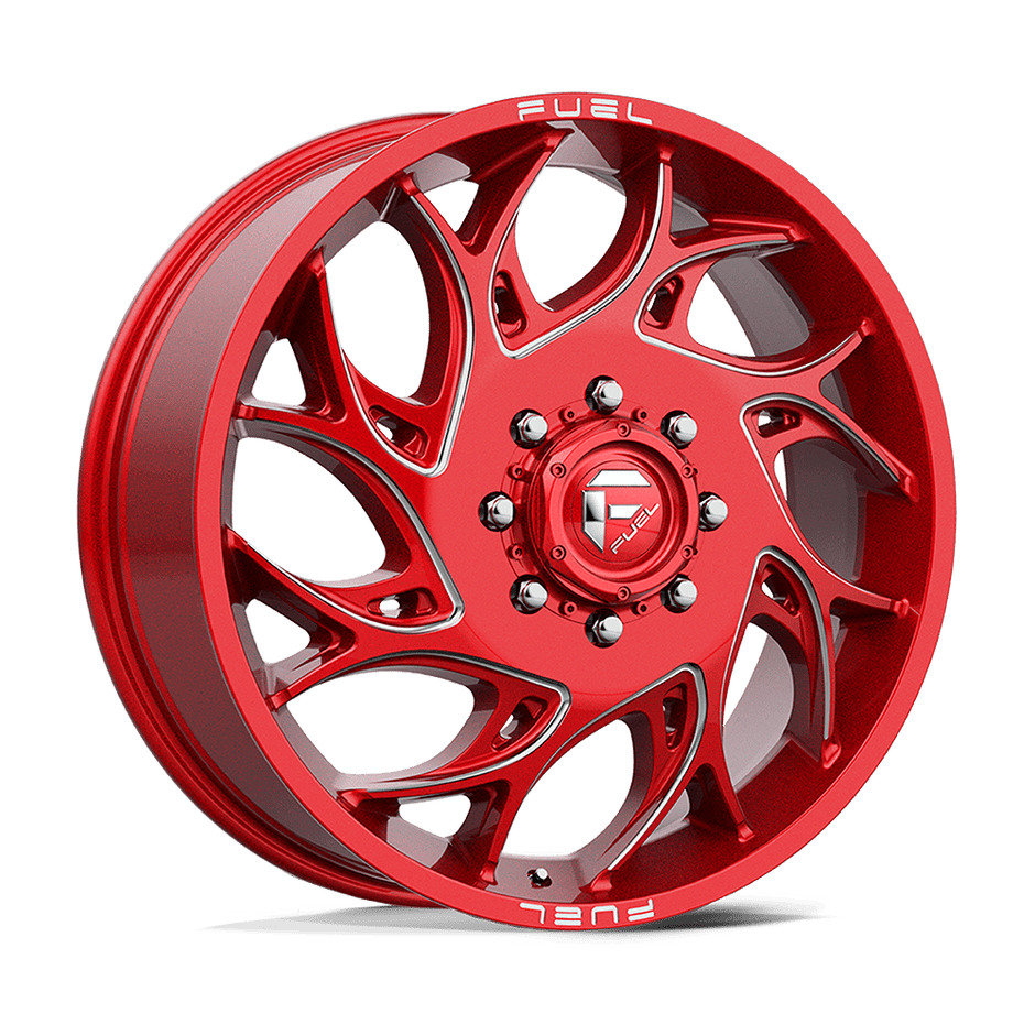 Fuel 1PC D742 Runner 22x8.25 8x210 GL-RED-MIL - D742228293