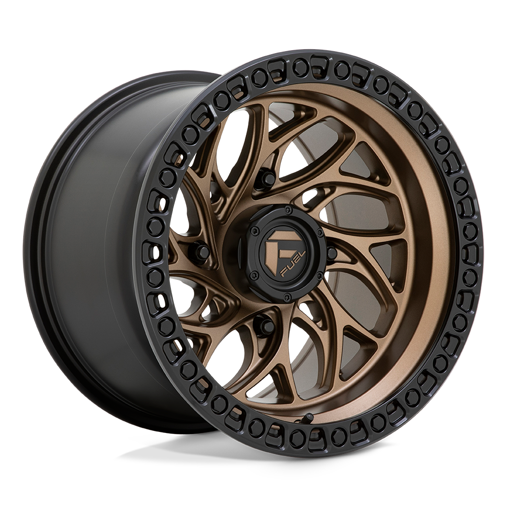 Fuel UTV D777 Runner UTV 15x10 4x156 BRZ BLK-RING - D7771500A555