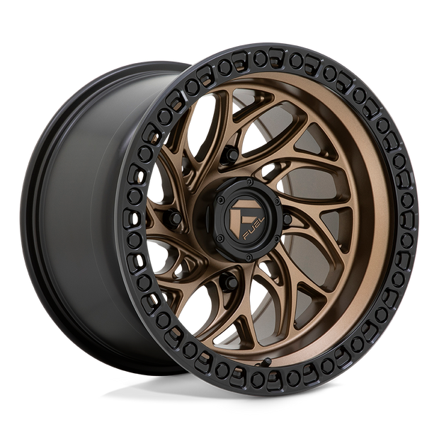 Fuel UTV D777 Runner UTV 15x10 4x156 BRZ BLK-RING - D7771500A555