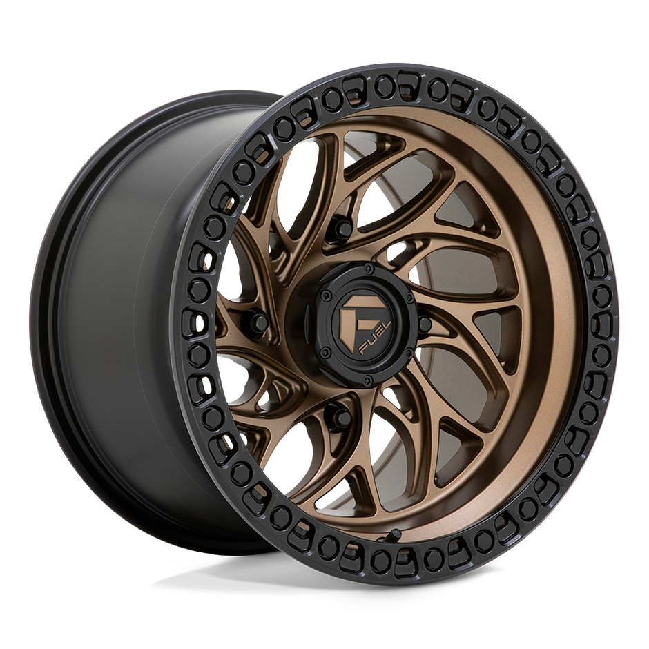 Fuel UTV D777 Runner UTV 15x10 4x137 BRZ BLK-RING - D7771500A655
