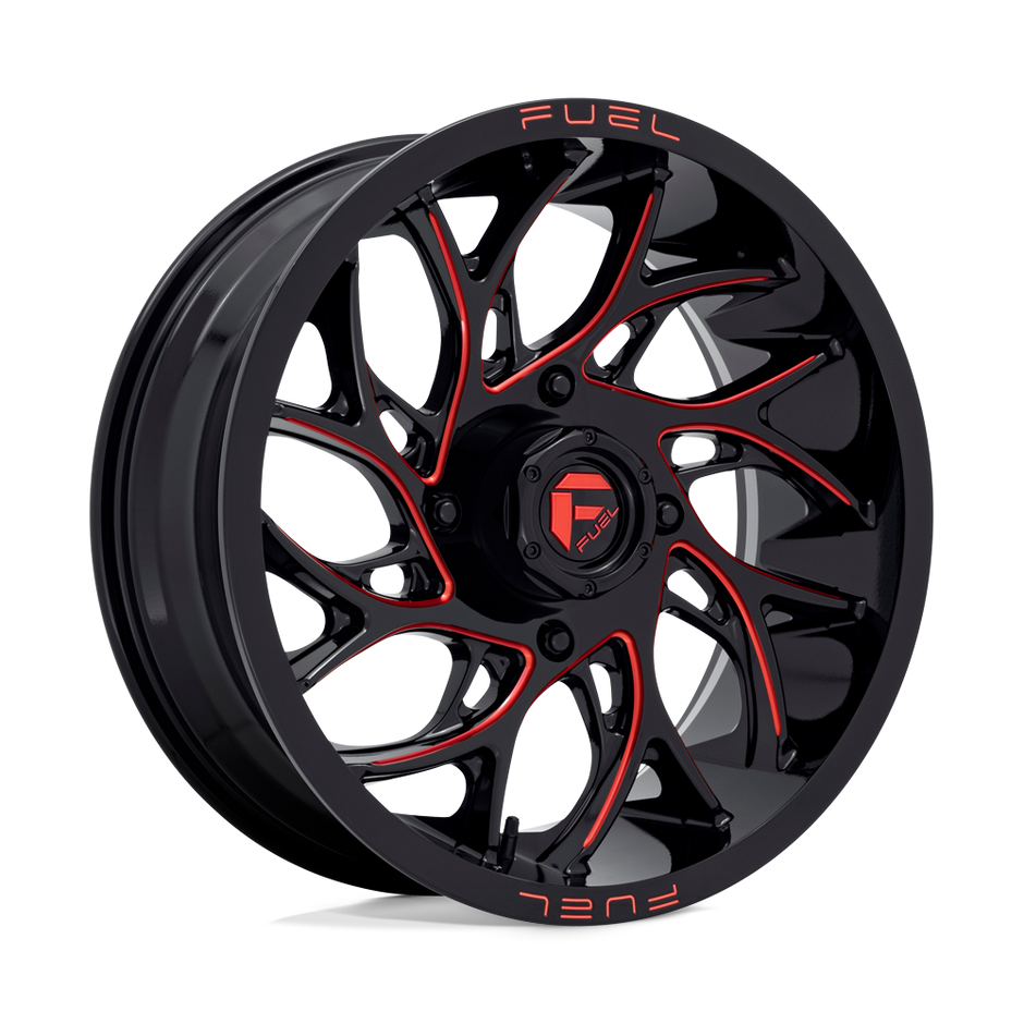 Fuel UTV D779 Runner UTV 18x7 4x156 G-BLK-MILL-RD - D7791870A544