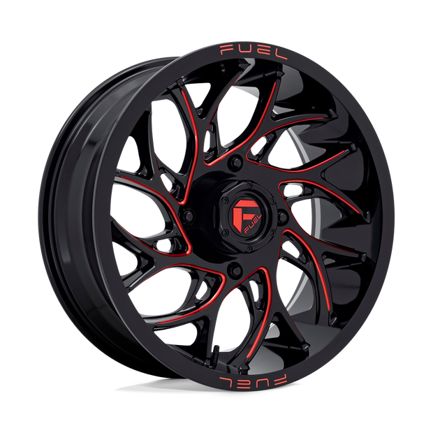 Fuel UTV D779 Runner UTV 20x7 4x156 G-BLK-MILL-RD - D7792070A544