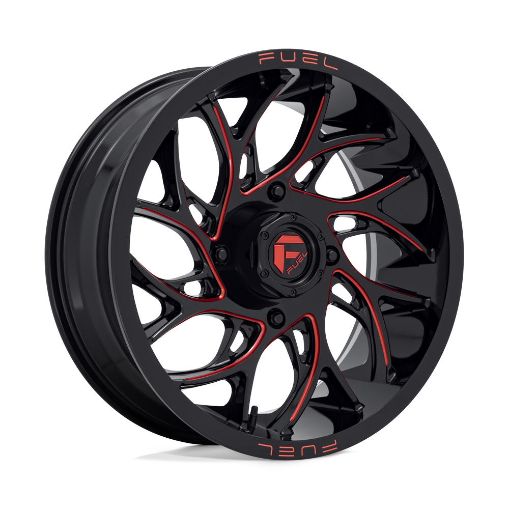 Fuel UTV D779 Runner UTV 20x7 4x137 G-BLK-MILL-RD - D7792070A644