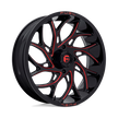 Fuel UTV D779 Runner UTV 22x7 4x156 G-BLK-MILL-RD - D7792270A540