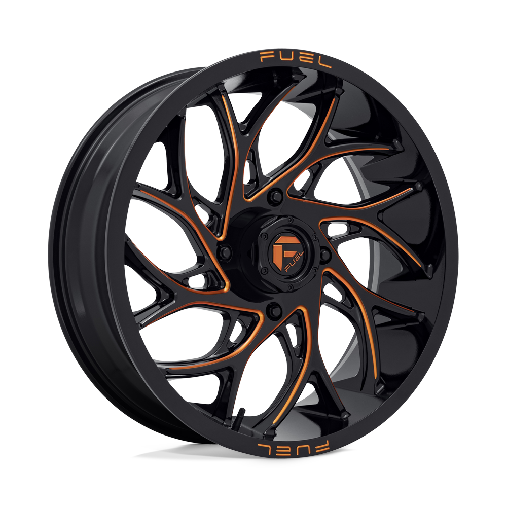 Fuel UTV D780 Runner UTV 20x7 4x156 G-BLK-MILL-OR - D7802070A544