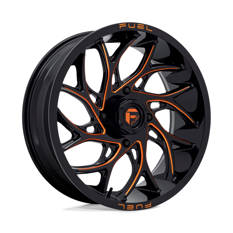 Fuel UTV D780 Runner UTV 20x7 4x156 G-BLK-MILL-OR - D7802070A544