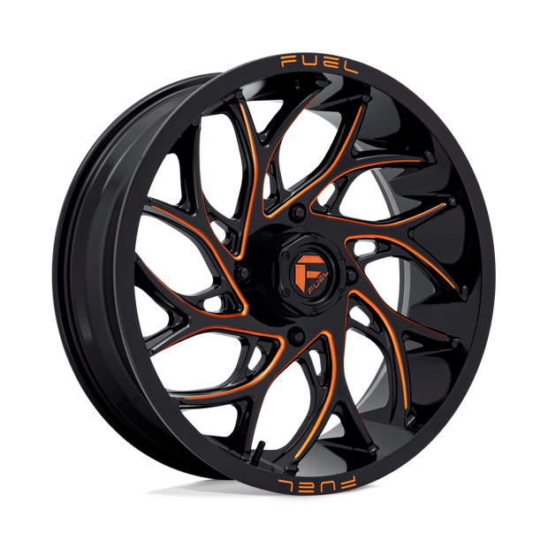 Fuel UTV D780 Runner UTV 20x7 4x156 G-BLK-MILL-OR - D7802070A544