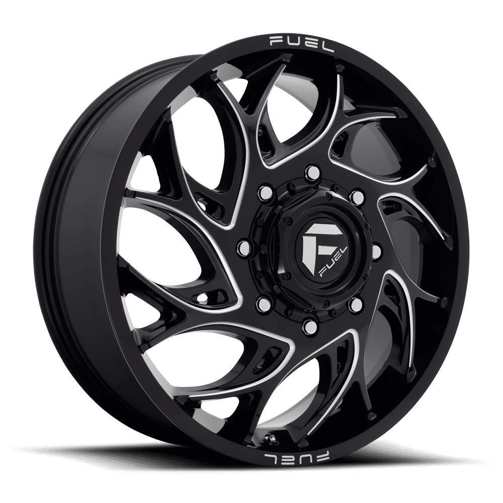 Fuel 1PC D741 Runner 22x8.25 8x200 GL-BLK-MIL - D741228292